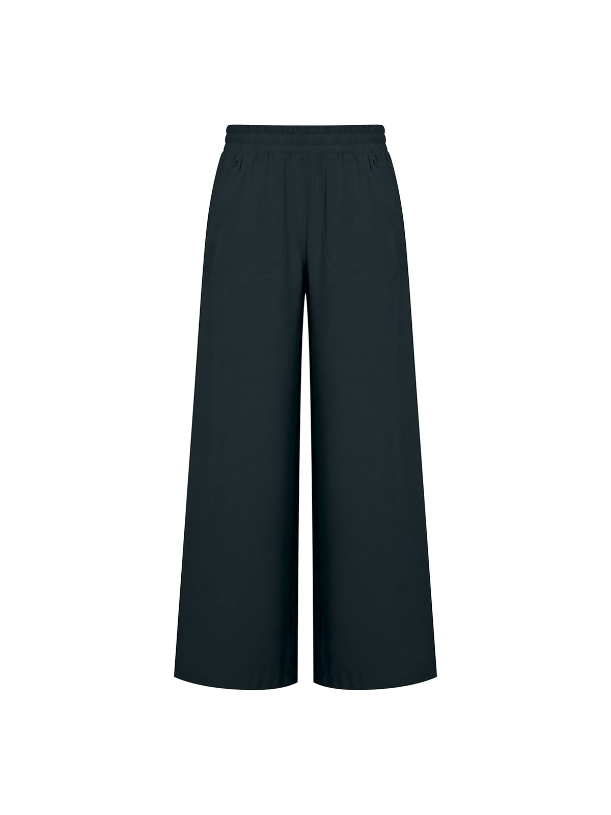 Women’s High-Waisted Wide-Leg Yoga Pants black front view