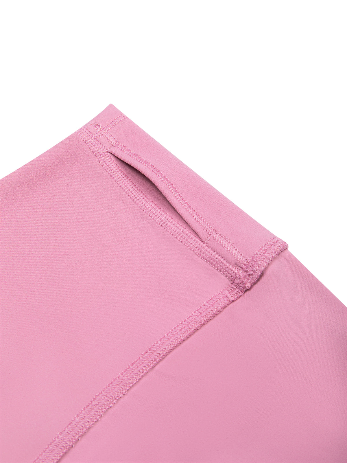 Women's High Waisted Yoga Capri Leggings - seam detail