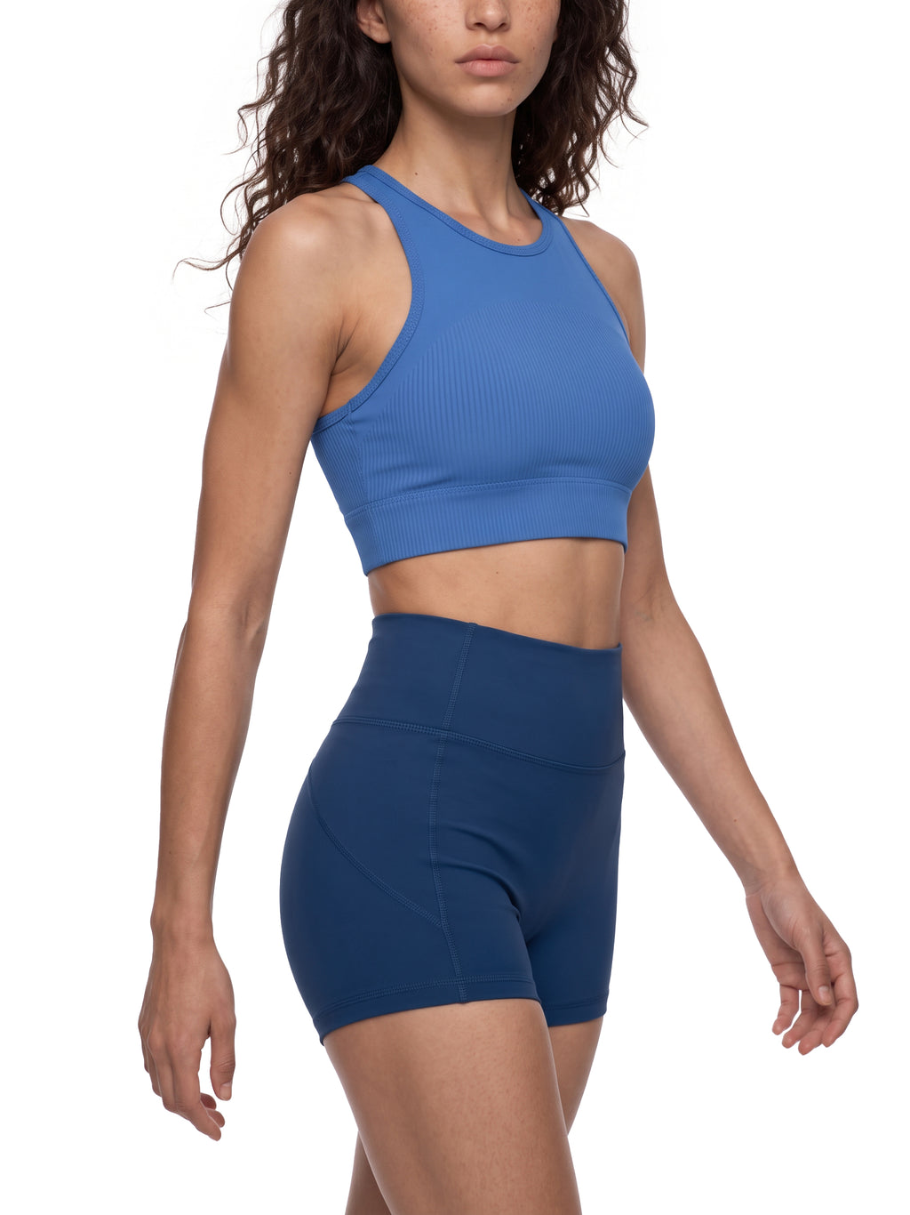 Women’s Panelled Crop Yoga Tank Top