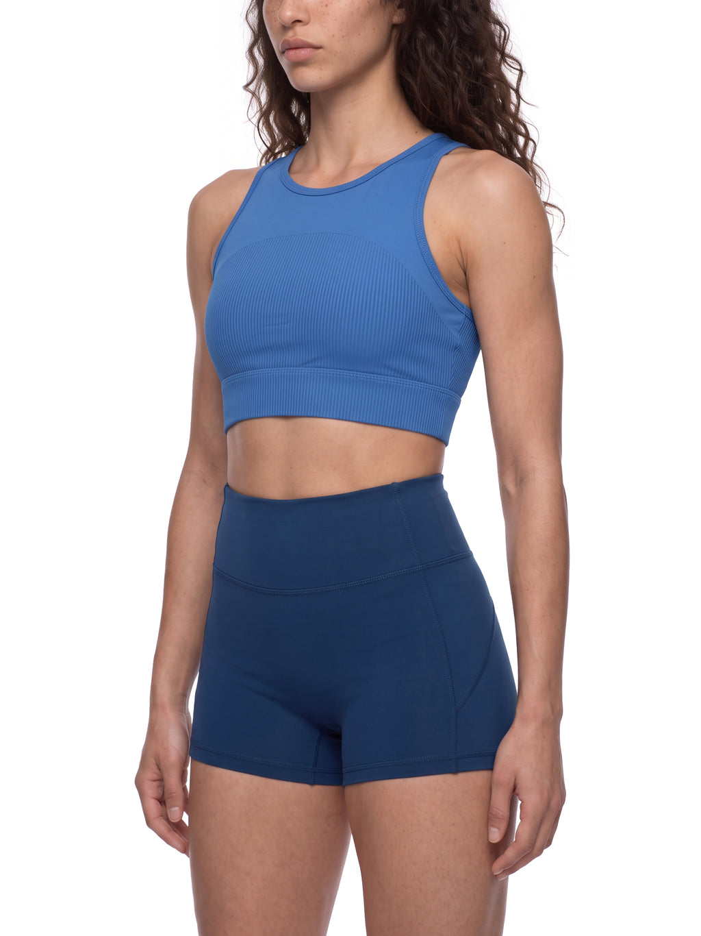 Women’s Panelled Crop Yoga Tank Top