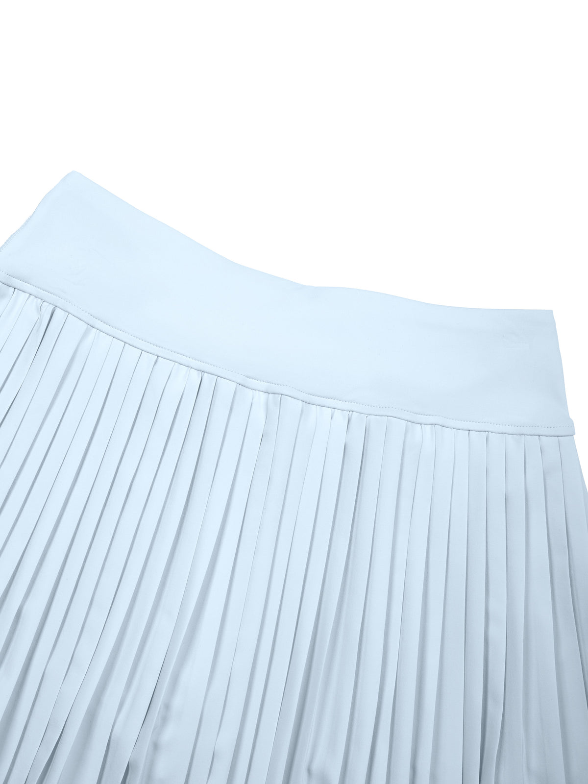 Women’s Pleated Yoga Skort stretch waistband detail