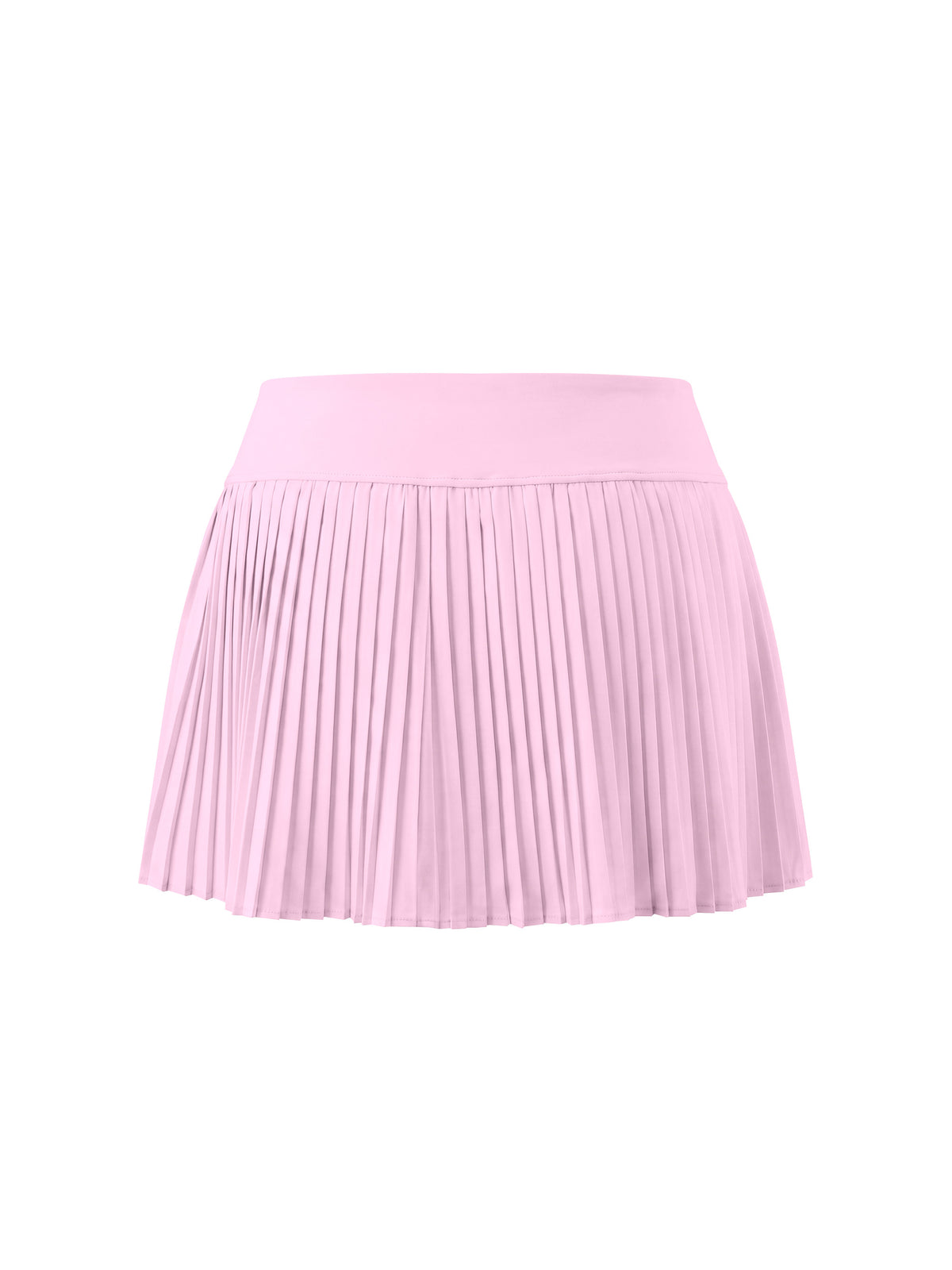 Women’s Pleated Yoga Skort pink back view