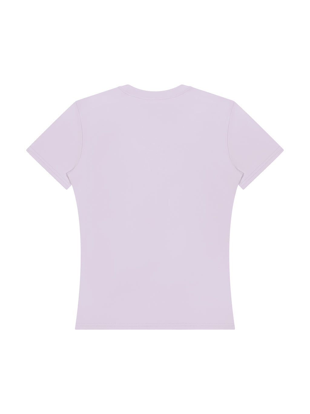 Women’s Topstitch Training T-Shirt - Light Purple back