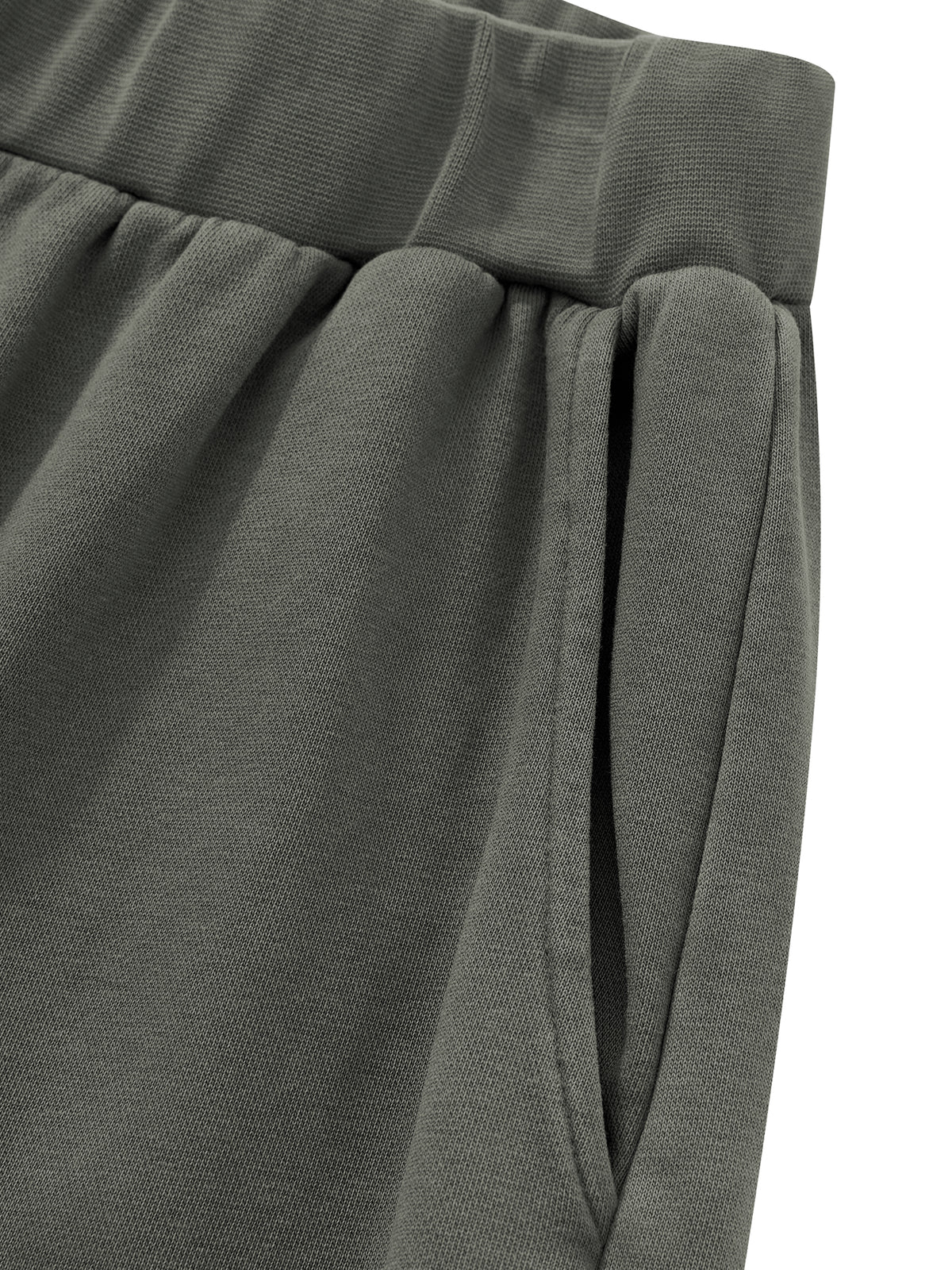 Women’s Vintage Wash Ruched Sweatpants pocket detail