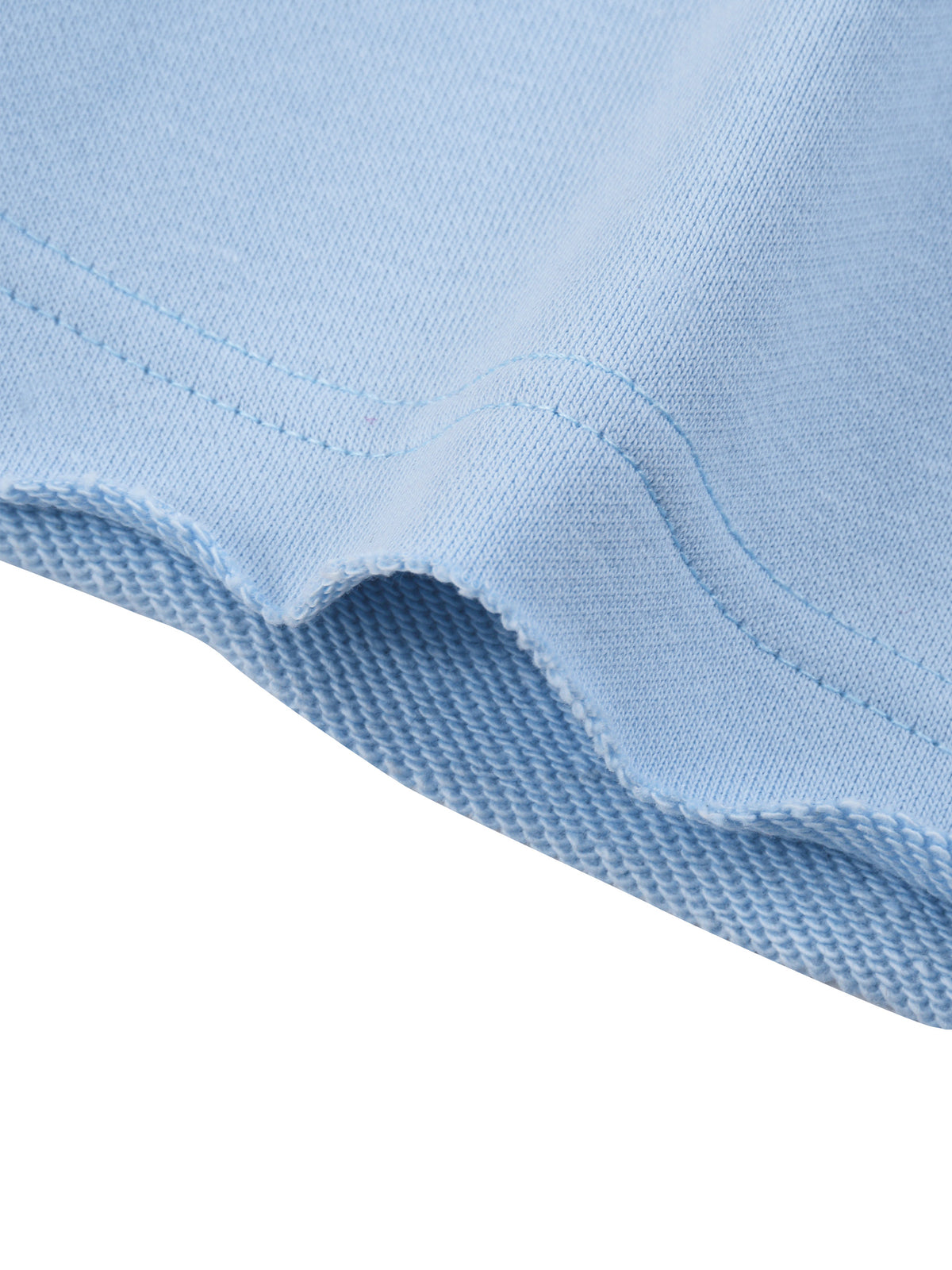 Women’s Wide Leg Raw Edge Sweatpants raw hem detail